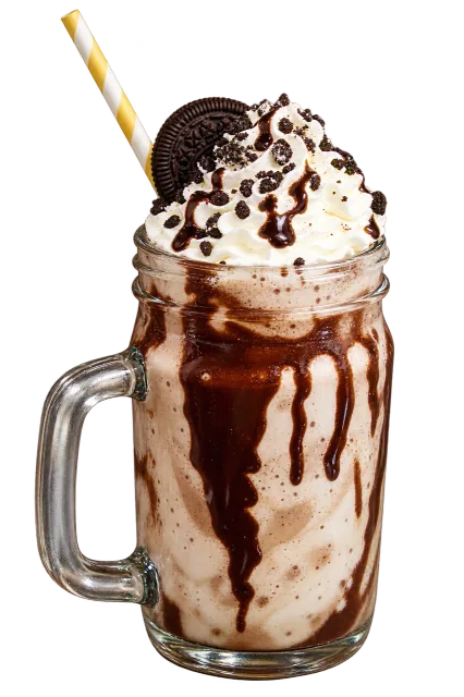 Batido de chocolatina fotografiado en New Chaplin